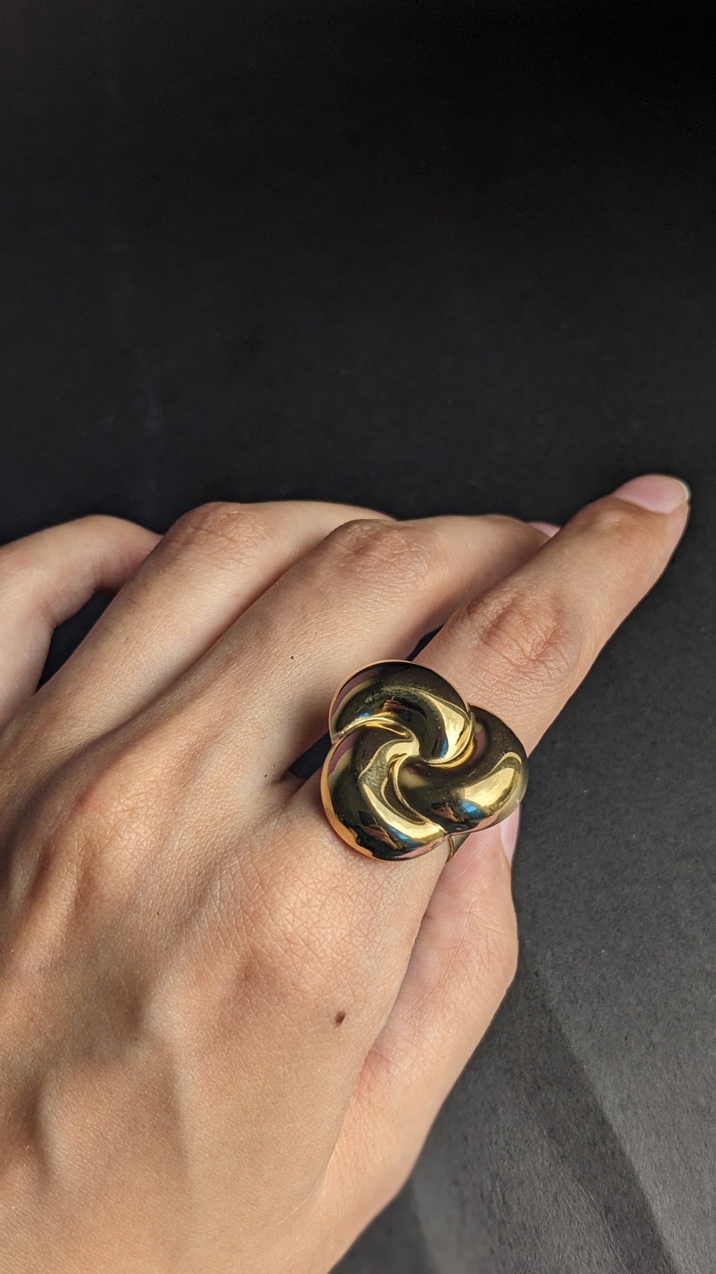 Stainless Steel Rotating Threaded Ring