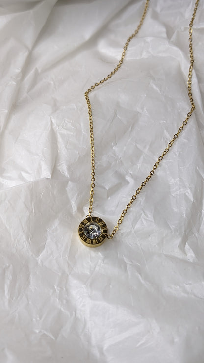 ROMAN NUMERALS PENDANT