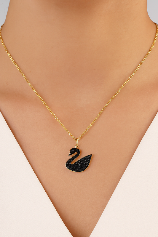 BLACK SWAN PENDANT