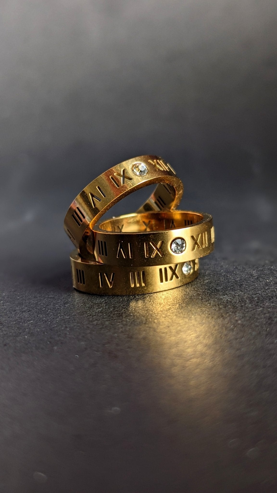 Roman Numeral Ring - SIFARA JEWELS