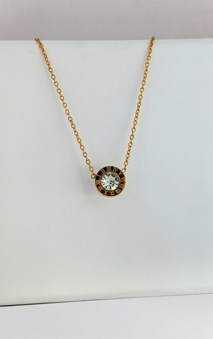 ROMAN NUMERALS PENDANT