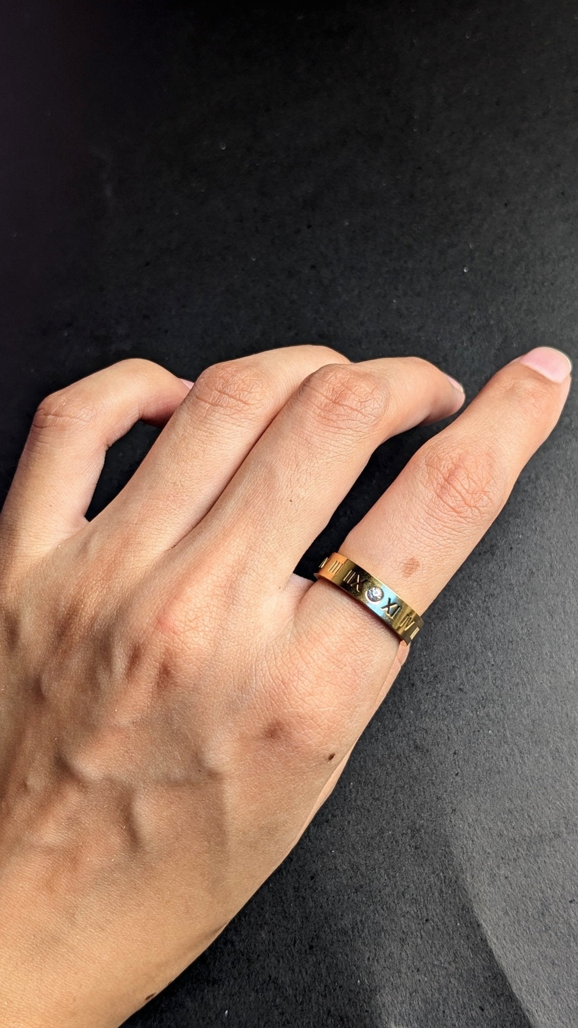 Roman Numeral Ring - SIFARA JEWELS