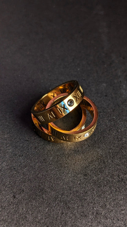 Roman Numeral Ring - SIFARA JEWELS