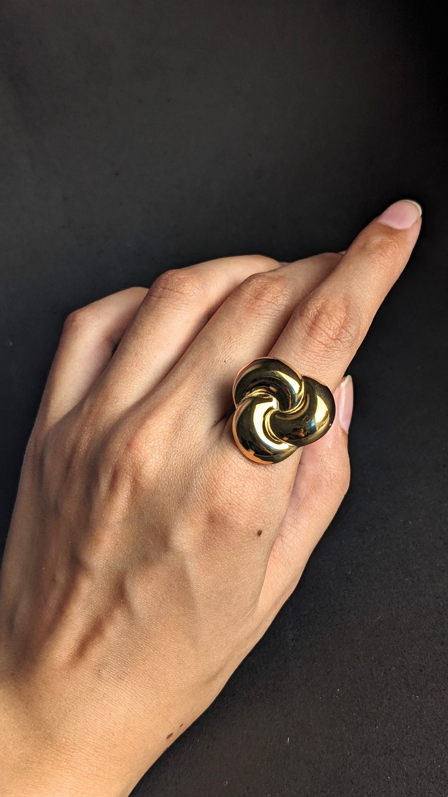 Stainless Steel Rotating Threaded Ring